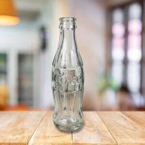 Coca-Cola Embossed Soda Pop Vintage 1950's Bottle